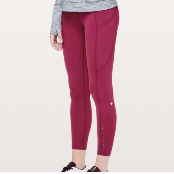 lululemon athletica Pants - Lululemom Fast Free 7/8 Tight II Leggings Nulex 6